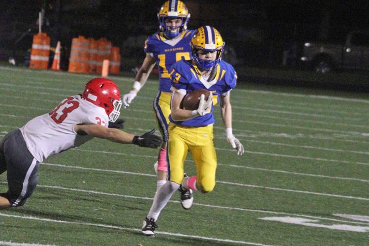 Prep football Rice Lake scores defensive touchdown in dominating