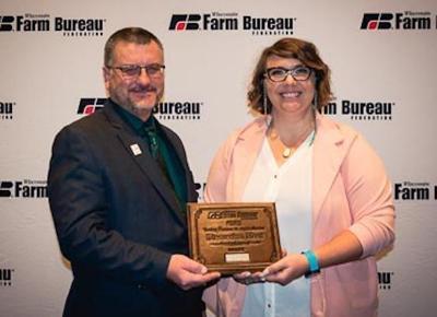 Wadzinski wins Farm Bureau contest