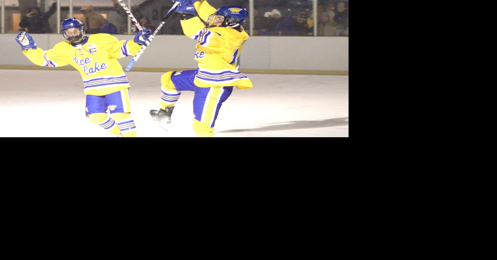 Powers' overtime goal lifts Rice Lake to 1st win at Hockey Day ...
