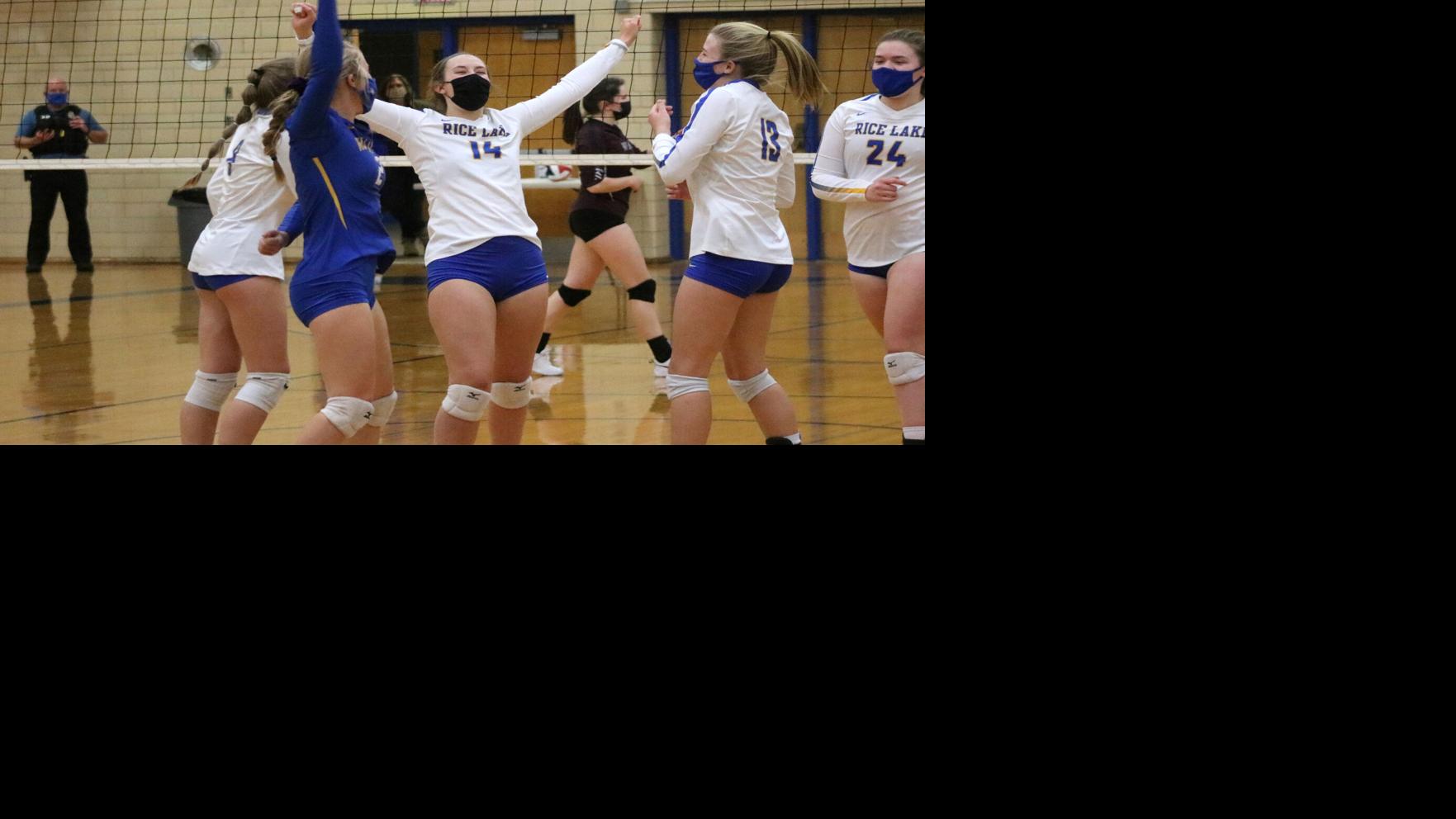 Prep volleyball Rice Lake gets straight set victory over Menomonie in