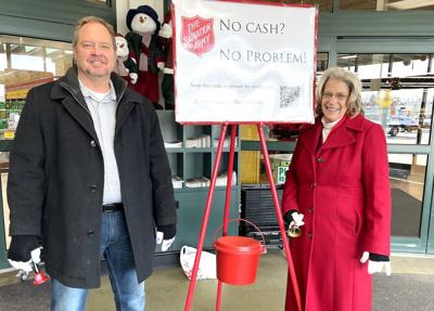 Salvation Army's Red Kettle campaign is just one-third of the way to its goal