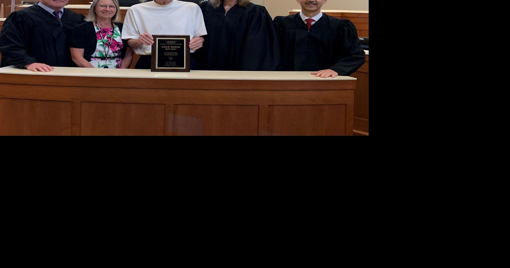 Barron County jury bailiff honored for 19 years of service Free