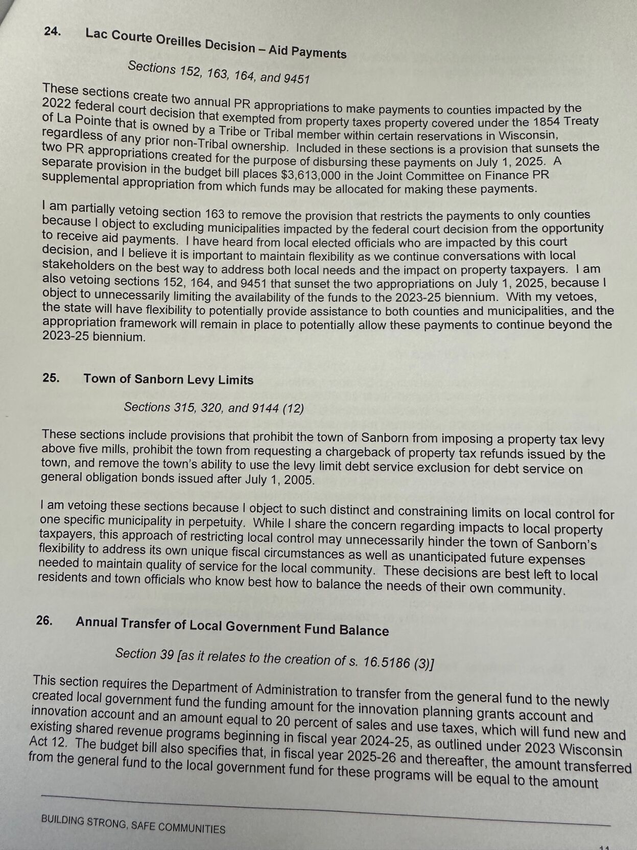 Ashland, Bayfield counties to get cash following tribal tax losses