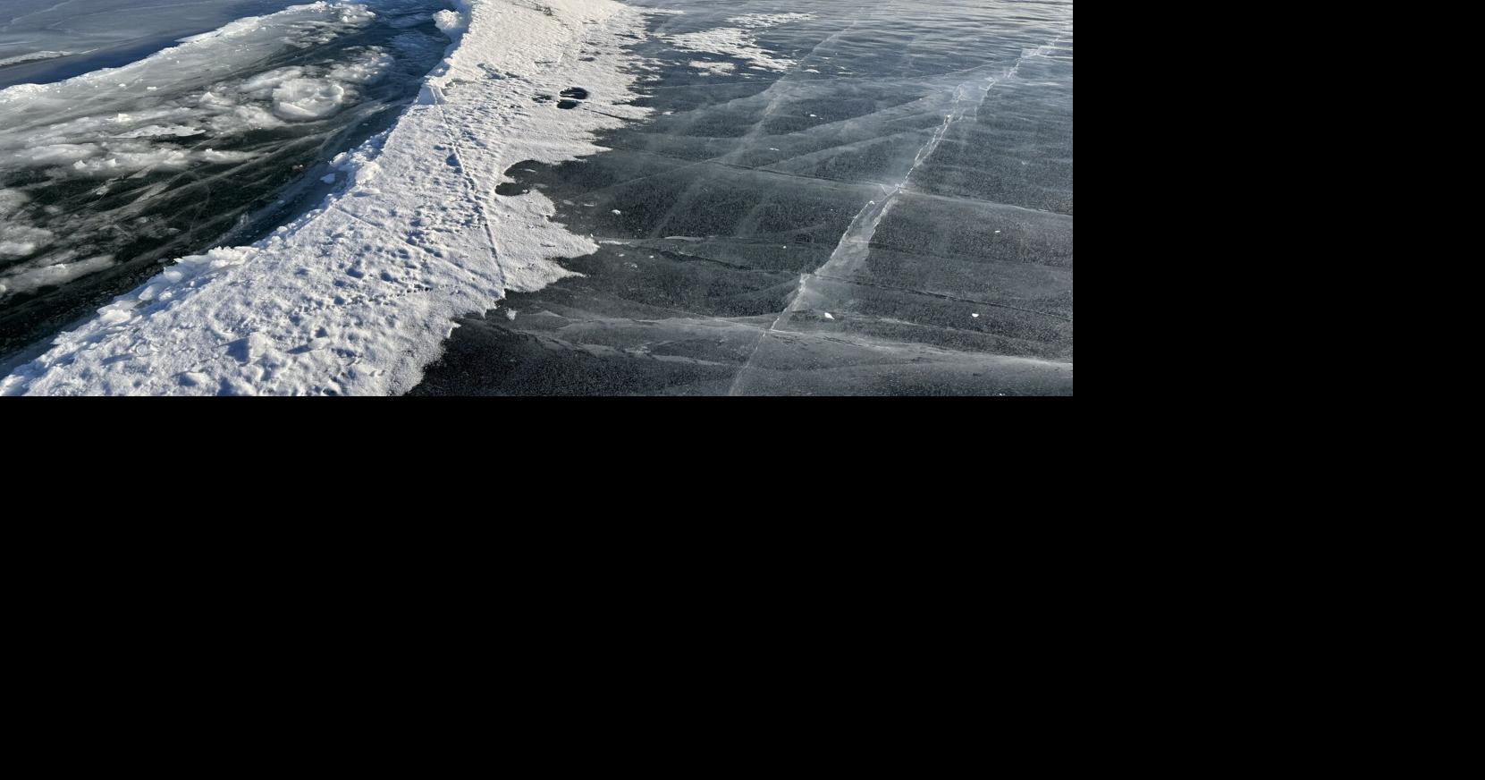 Fire Department warns of ice pressure ridge on Shell Lake | Local | apg ...