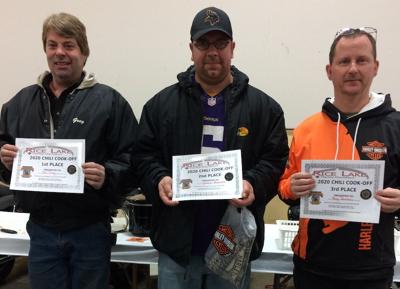 Winners announced in chili cook-off