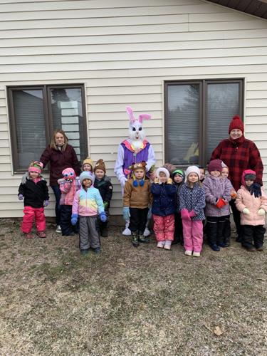 Easter Bunny at Head Start