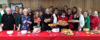 First Lutheran's cookie walk and luncheon
