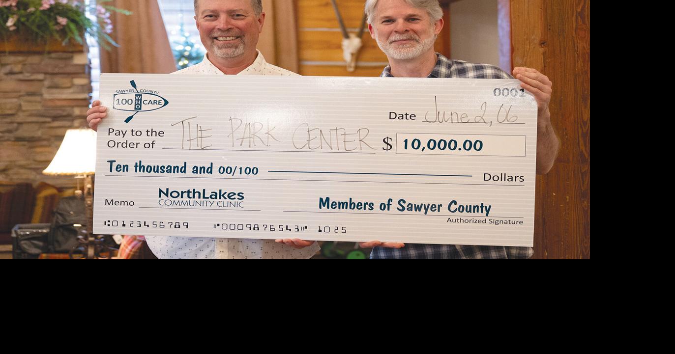 100 Who Care Sawyer County selects The Park Center
