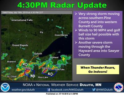 Powerful Storm Rips Through Polk County Free Apg Wi Com