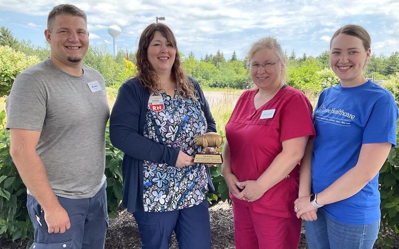 Dove HealthcareRice Lake celebrate results from state survey Rice