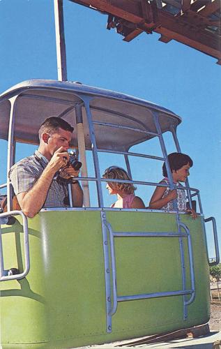 Legend City Sky Ride Postcard