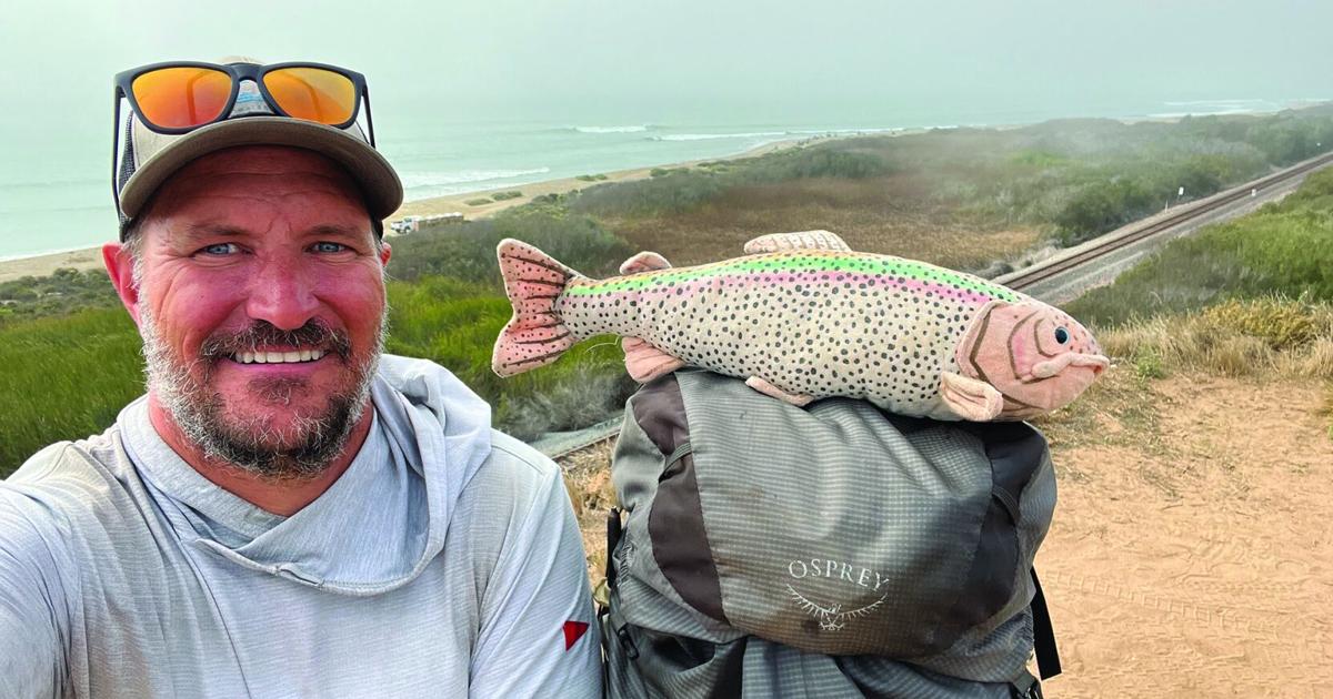 Saving Steelhead Trout Man Hikes 1 200 Miles Up Coast Through Santa saving-steelhead-trout-man-hikes-1-200-miles-up-coast-through-santa
