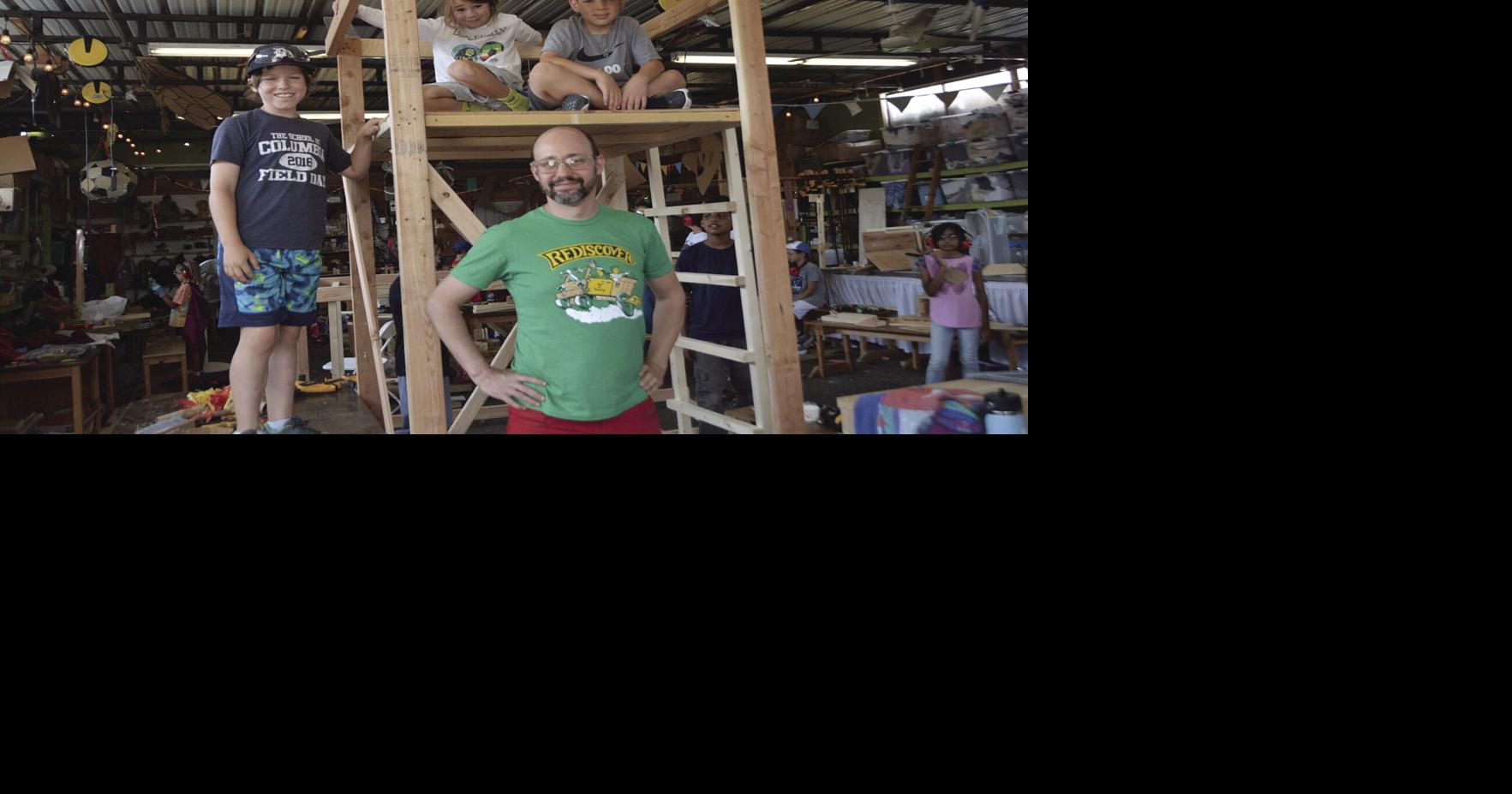 A True Maker Education: Kids encouraged to tinker at Rediscover Center ...