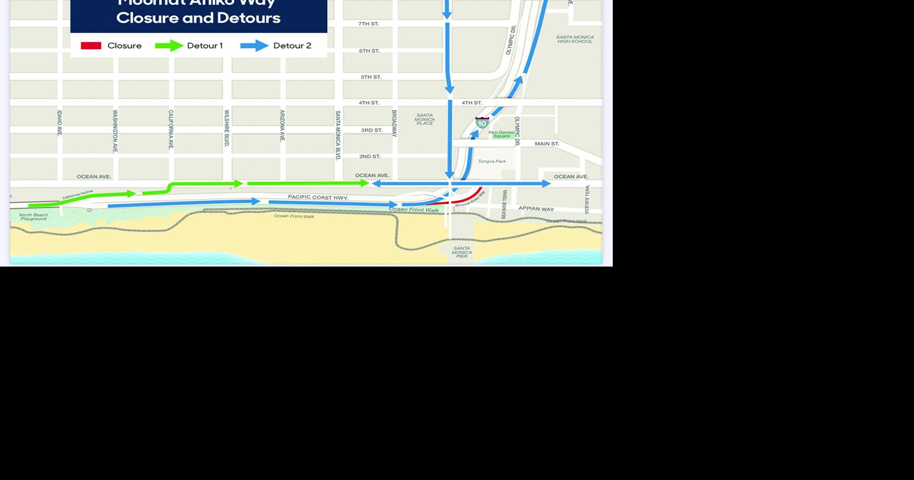 PCH Closure: Moomat Ahiko Way off-ramp blocked off for construction