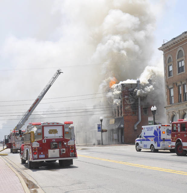 The Cavalier Bar Fire in Corunna 7112018 Corunna