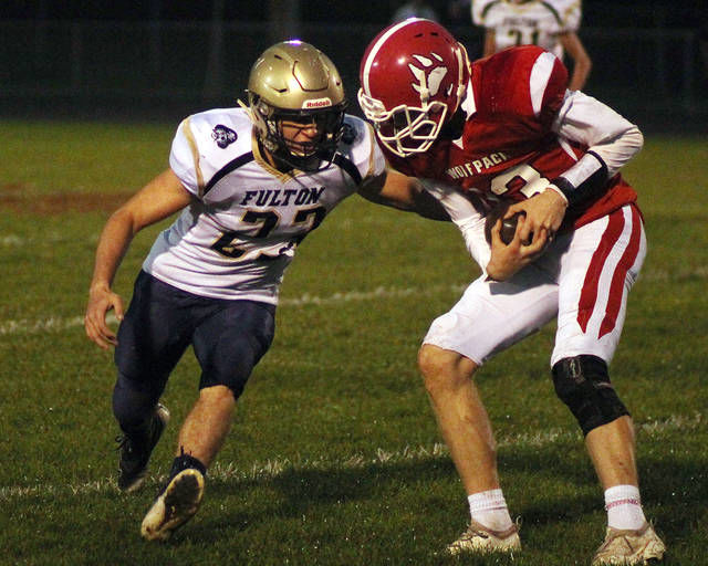 FOOTBALL Laingsburg pounds Fulton Local Sports