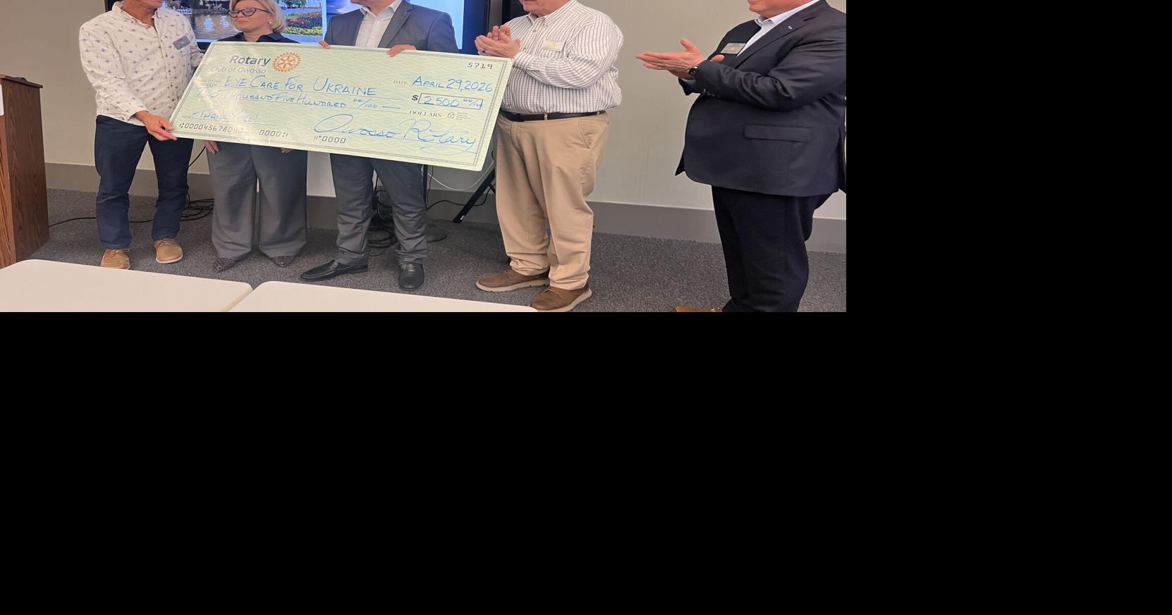 Owosso Rotary Club supports Ukrainian medical leaders with $2,500 donation for advanced training