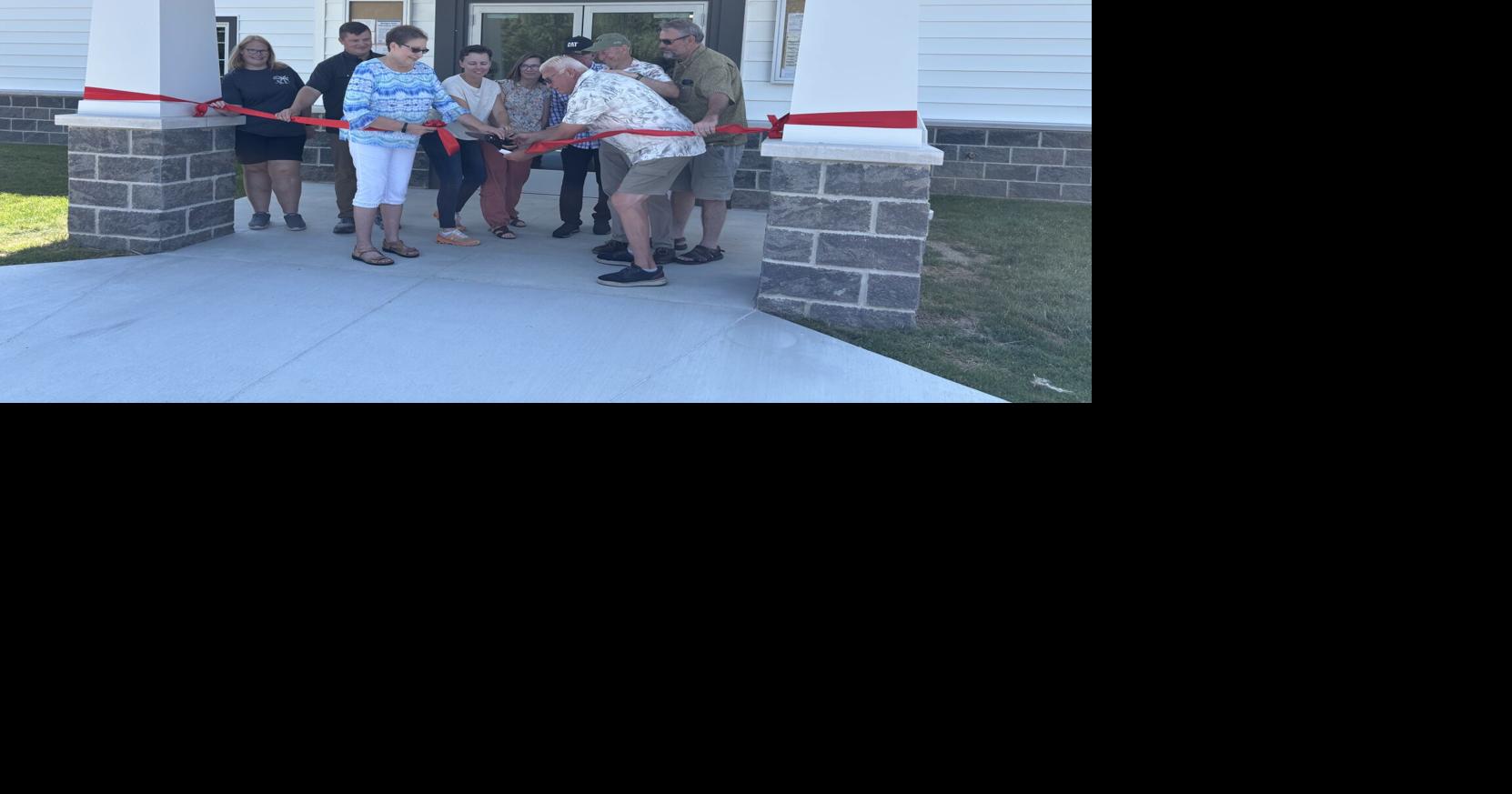 Officials welcome new multi-use building with ribbon-cutting