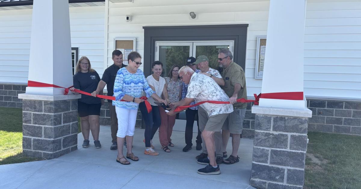 Officials welcome new multi-use building with ribbon-cutting