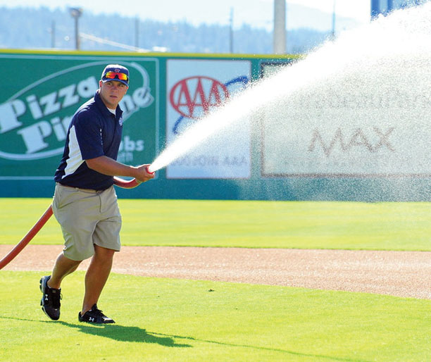 Owosso grad works his way up in the groundskeeping industry