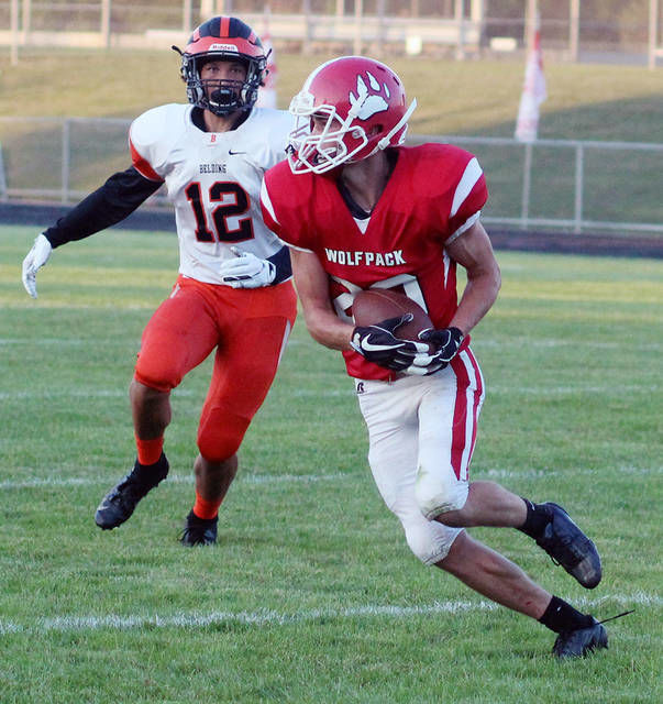 FOOTBALL Belding handles Laingsburg, 416 Local Sports