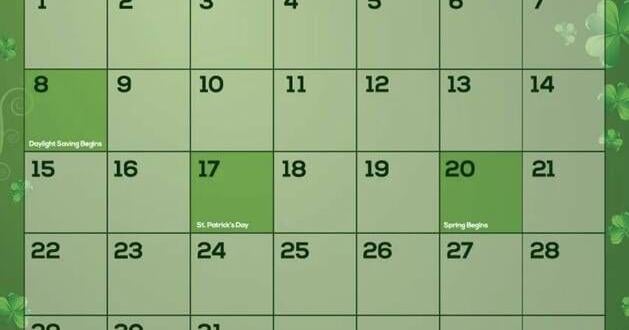 Community Calendar, March 26, 2026