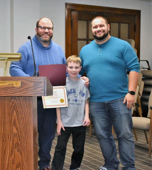 PARK VOLUNTEER RECOGNIZED