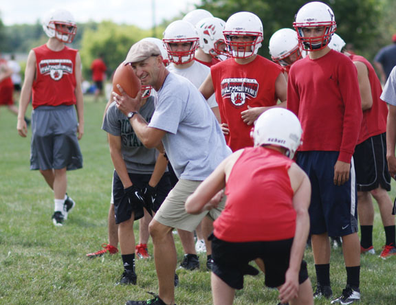 FOOTBALL: Laingsburg has fun with conditioning drills on Day 3 | Local ...