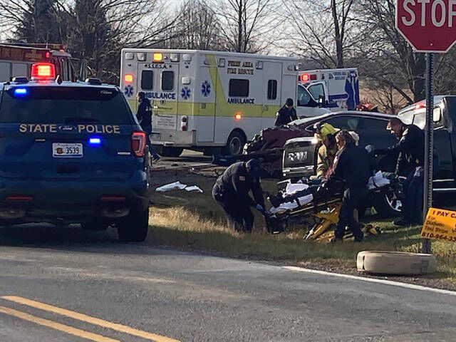 Two people injured in Vernon Township crash | Local News | argus-press.com