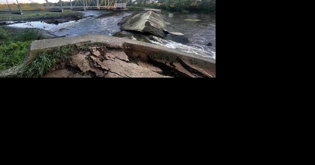 Elsie Dam on Maple River fails; local officials scramble to deal with fallout - Vimarsana News