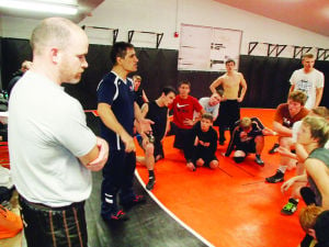 Former Olympian stops by to help Fruitland wrestlers