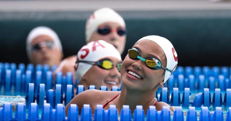Vale greets U.S. Olympic Swimmer Bella Sims on July 29 - Vimarsana News