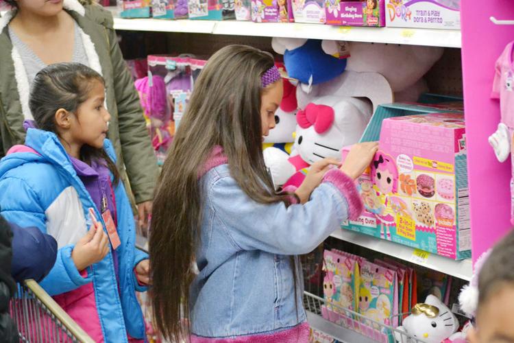 Looking at toy ovens