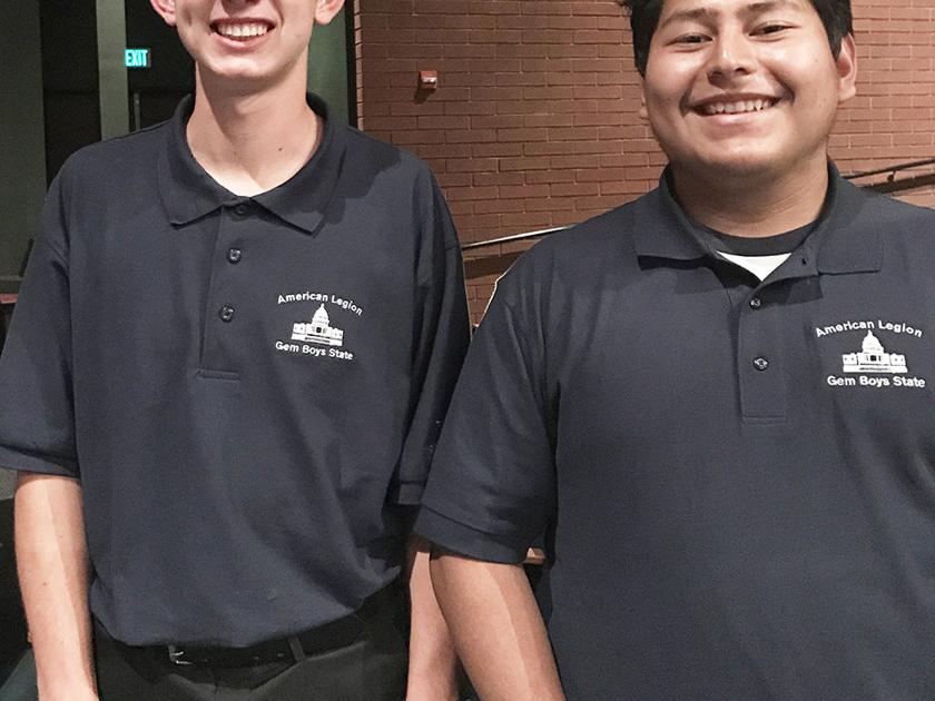 Ovitt, Mungia attend Boys State - Ontario Argus Observer