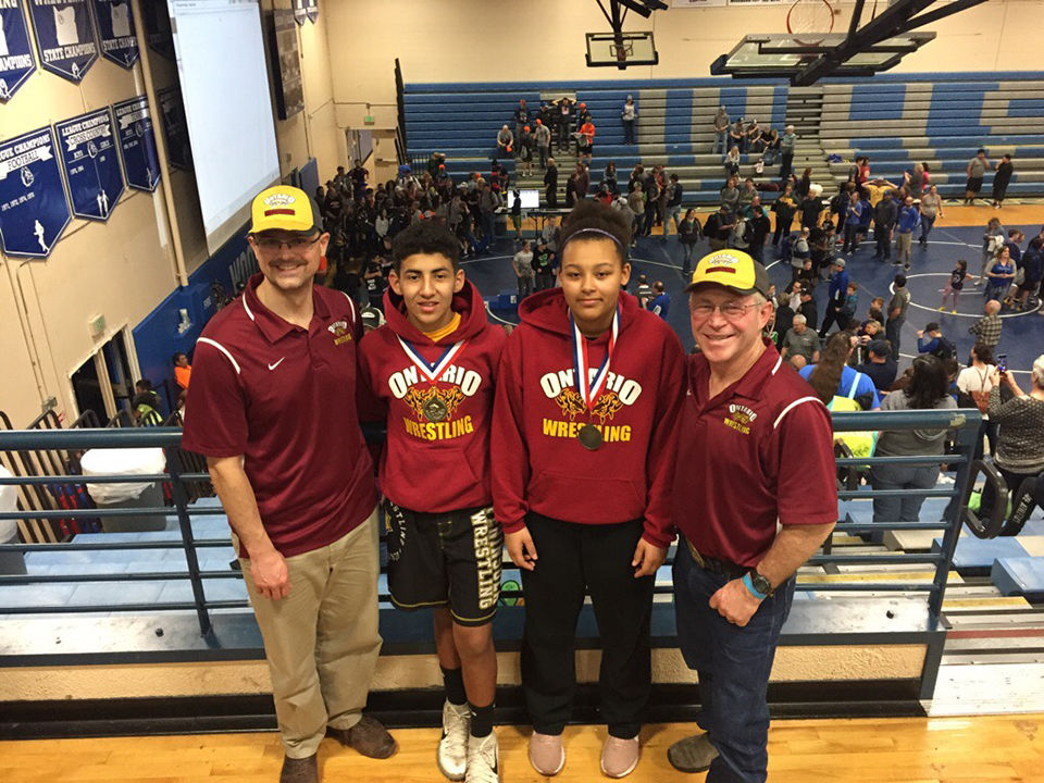 Ontario's Osei brings home gold from Middle School State wrestling ...