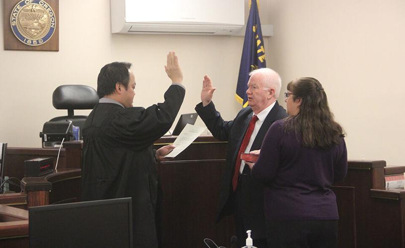 6 sworn in for county state offices Local News argusobserver com