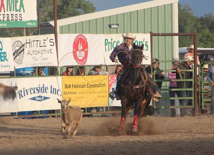 76th Annual Nyssa Nite Rodeo - Tie-Down Roping