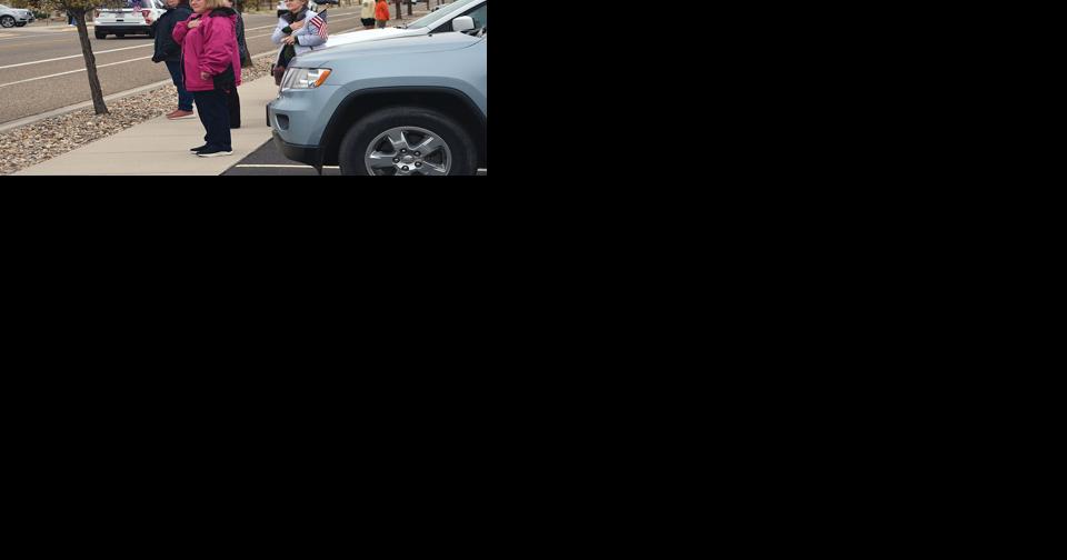 Gearing up for the procession for fallen Nyssa Police Reserve Officer Cpl. Joseph Johnson - Vimarsana News