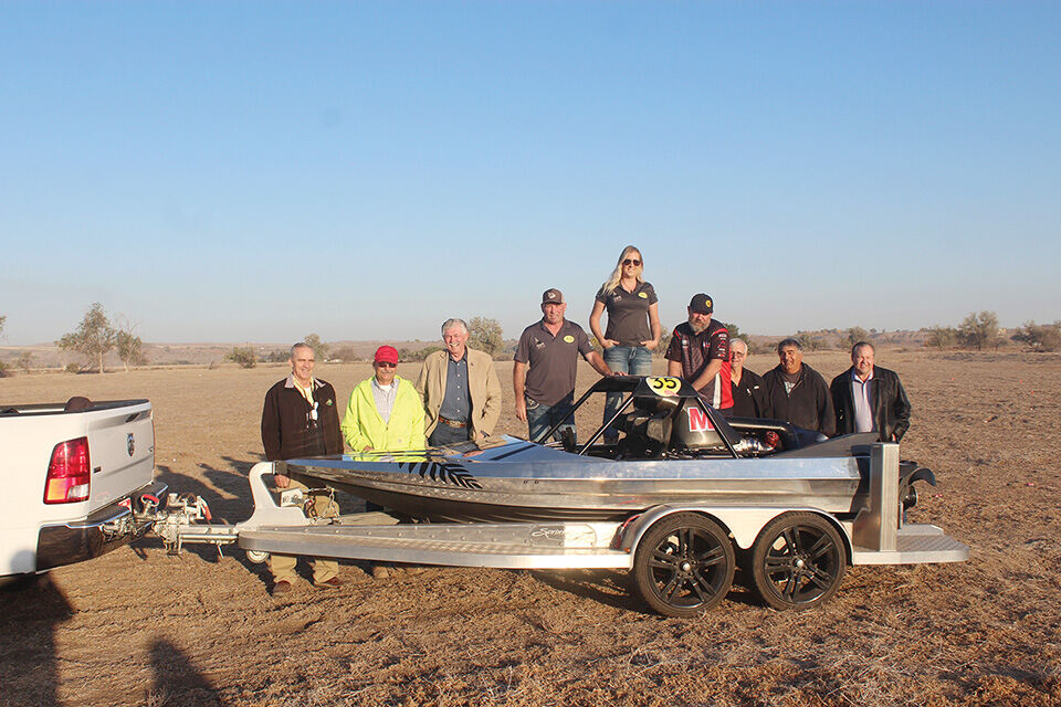 Oregon Speedway speed boat