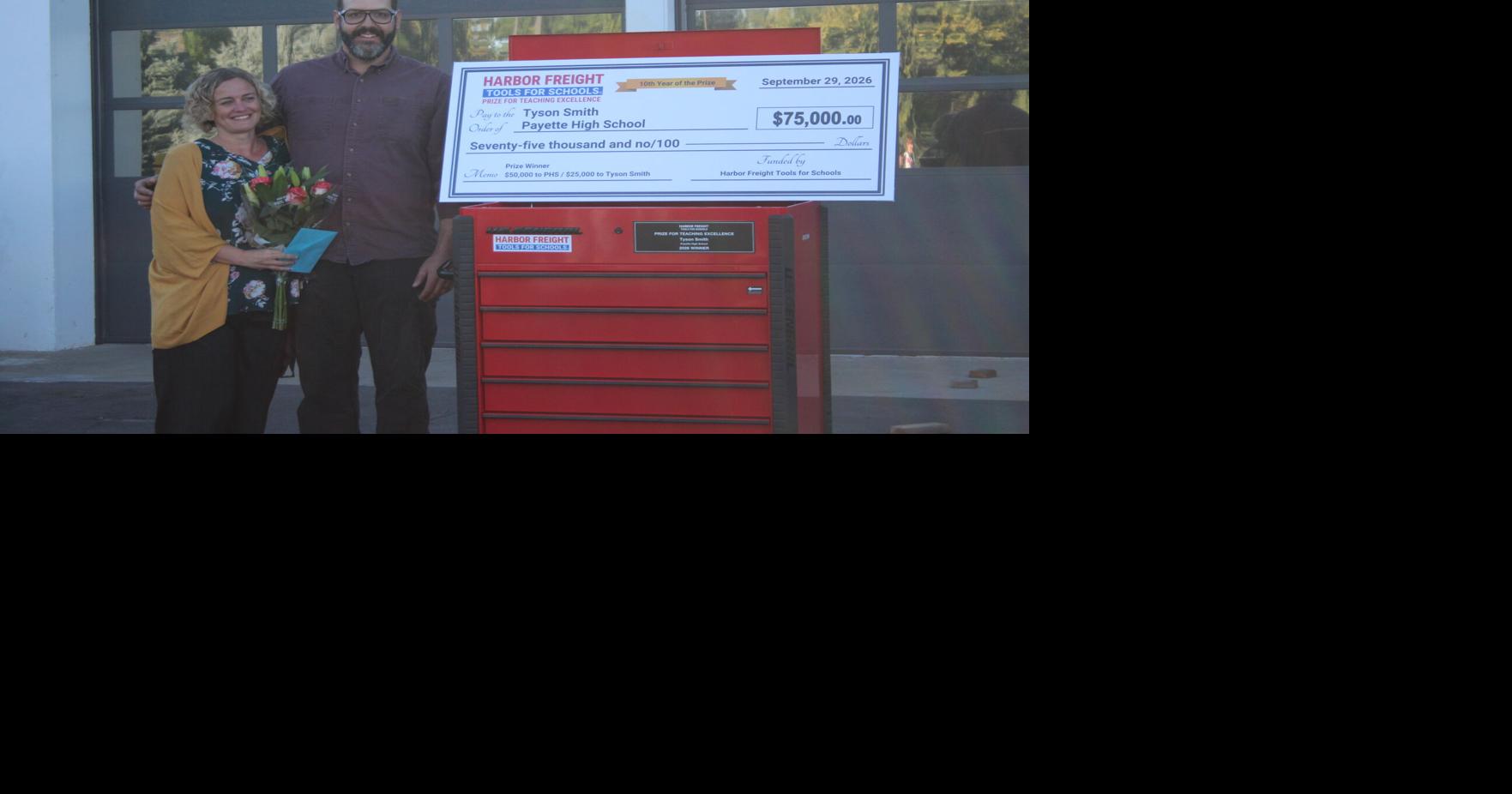 Harbor Freight Tools awards Tyson Smith $75k