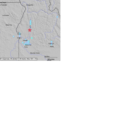 Did you feel that way?  Magnitude 4.9 earthquake 56 miles from Payette on February 26 – Argus Observer