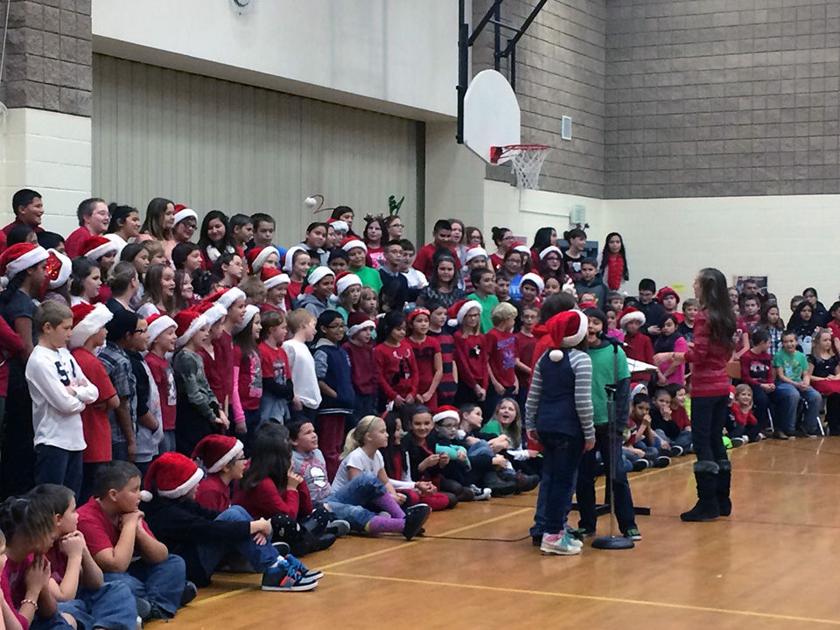 Westside students sing Christmas cheer News