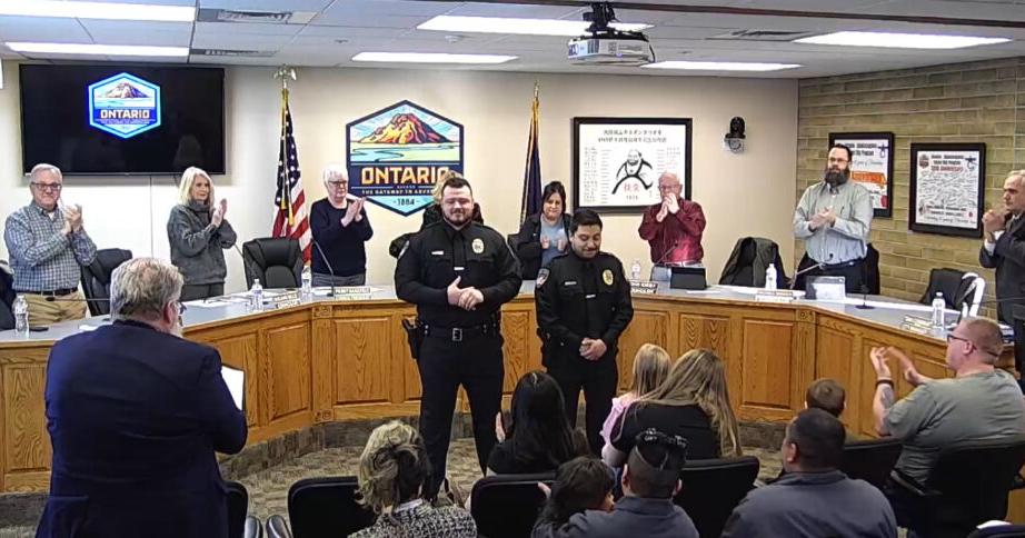 Quick-acting officers receive medals for saving infant's life