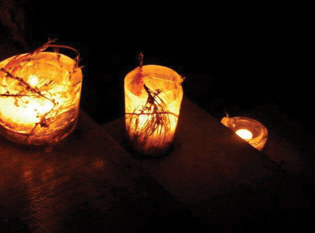 Ice Lantern Luminaries for Lazy People