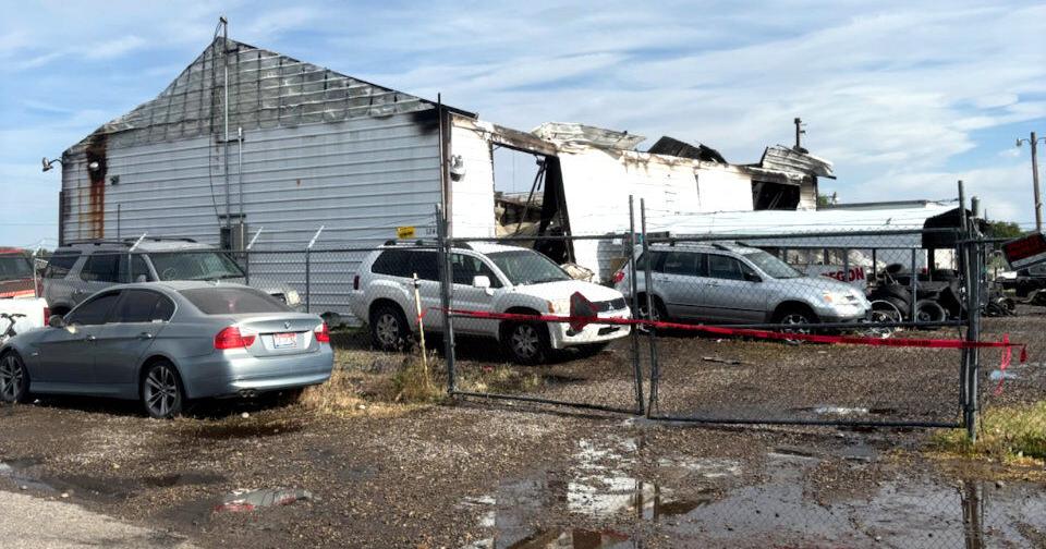 No injuries in fire that destroys camp trailer, spreads to neighboring ...