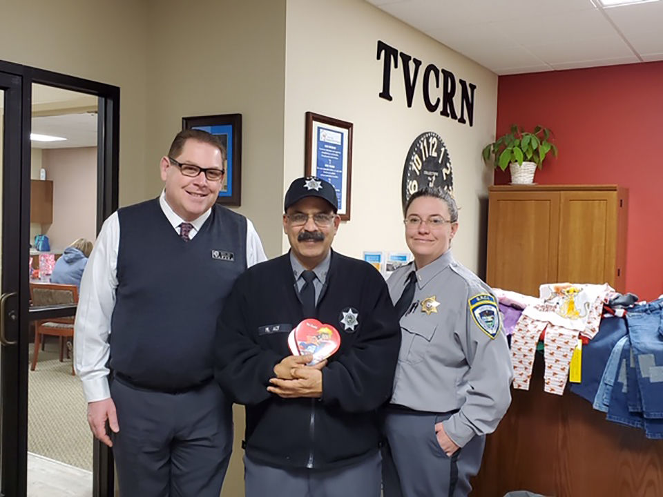 SRCI sergeant gives big Valentine gift to Relief Nursery Valley Life