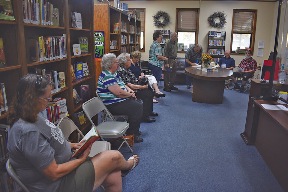 Library holds its first ever book signing for local author Features