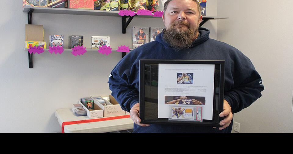 Local collector holds onto last Kobe Bryant auto card