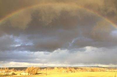 Spectacular sky post-storm