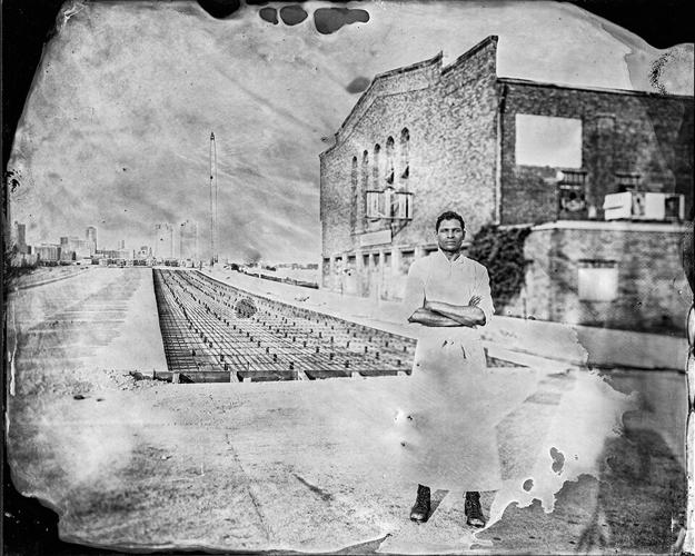 Tintype photographs of traumatic sites